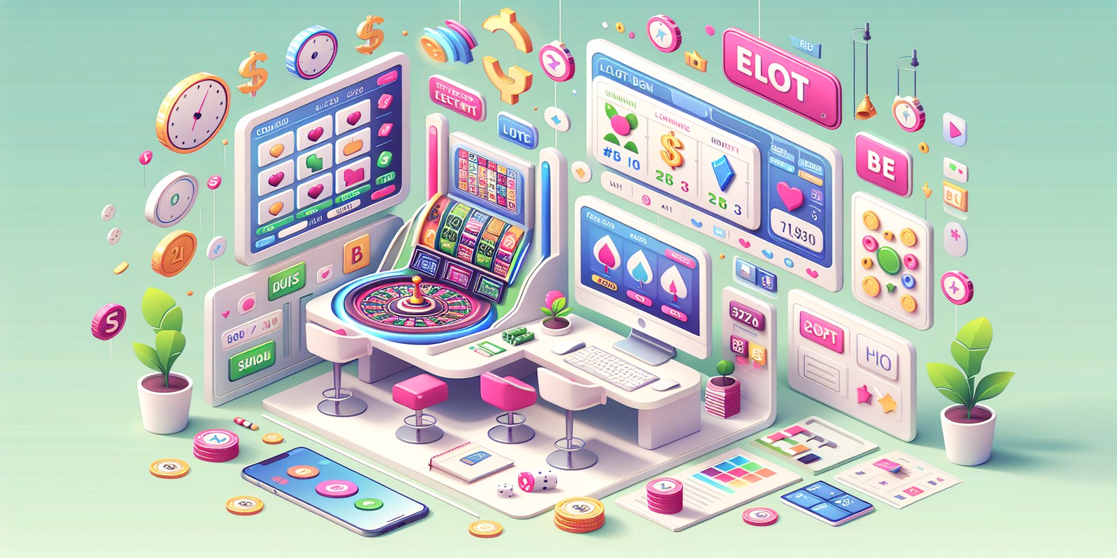 Visual guide for winning strategies in online slots by S9 Game.